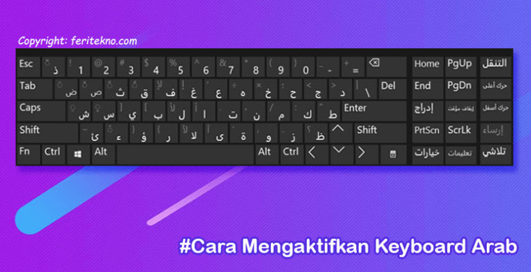 √ [New] Cara Mengaktifkan Keyboard Arab di PC/Laptop Windows